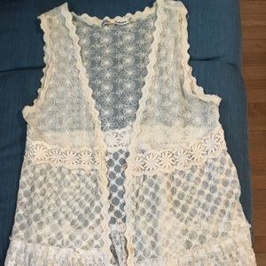 Bohemian Lace Vest